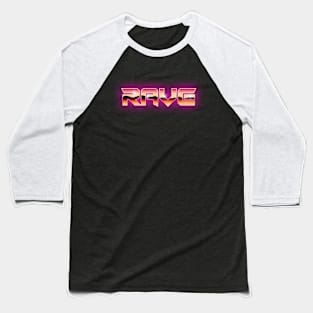 Rave retro style Baseball T-Shirt